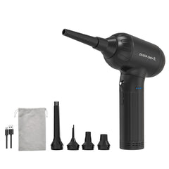 Blitz Electric Cordless Air Duster front view showing sleek design