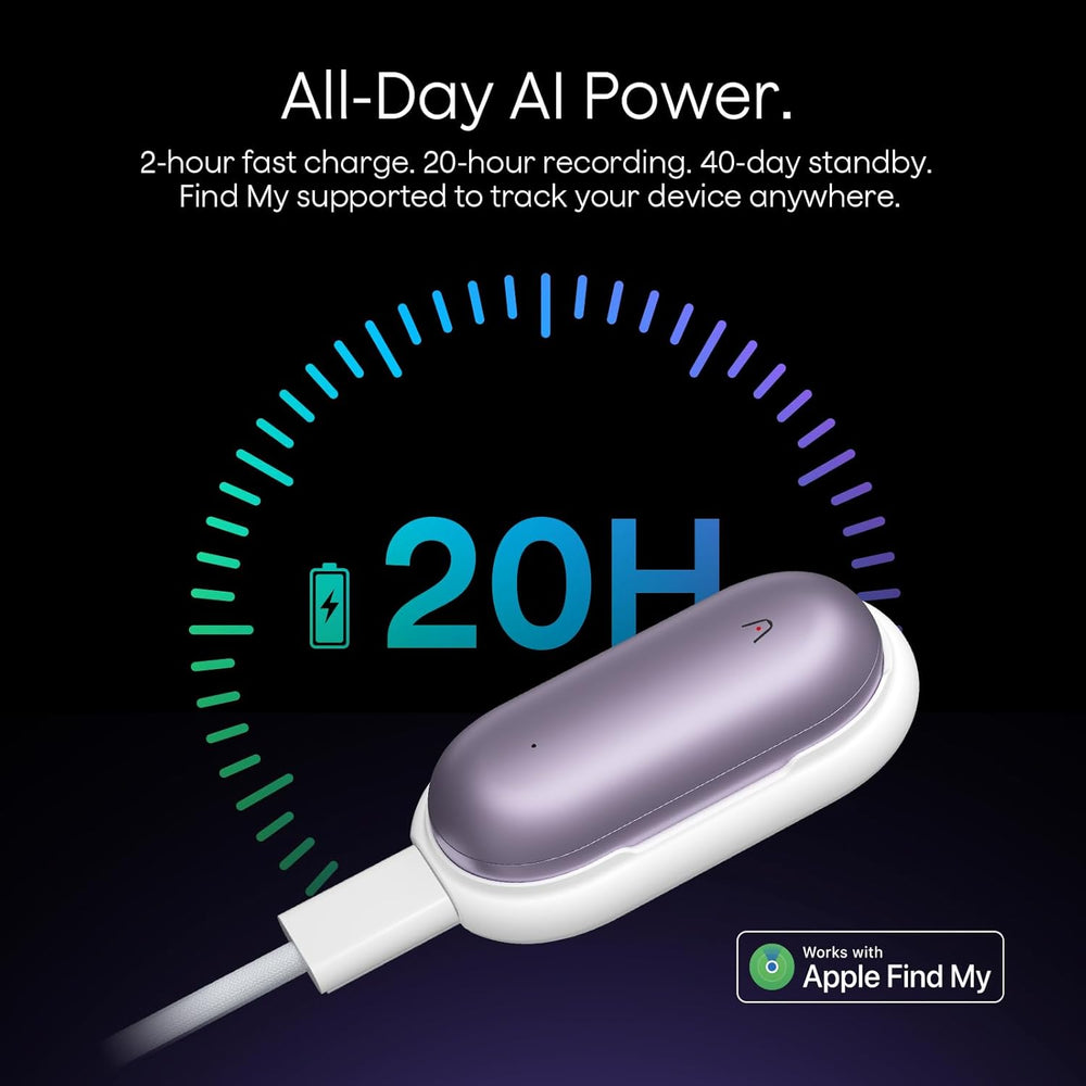 Plaud Notepin with fast charge and 40 day standby