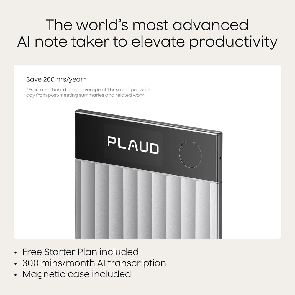 Plaud Note Pro - Black - Dust Devil