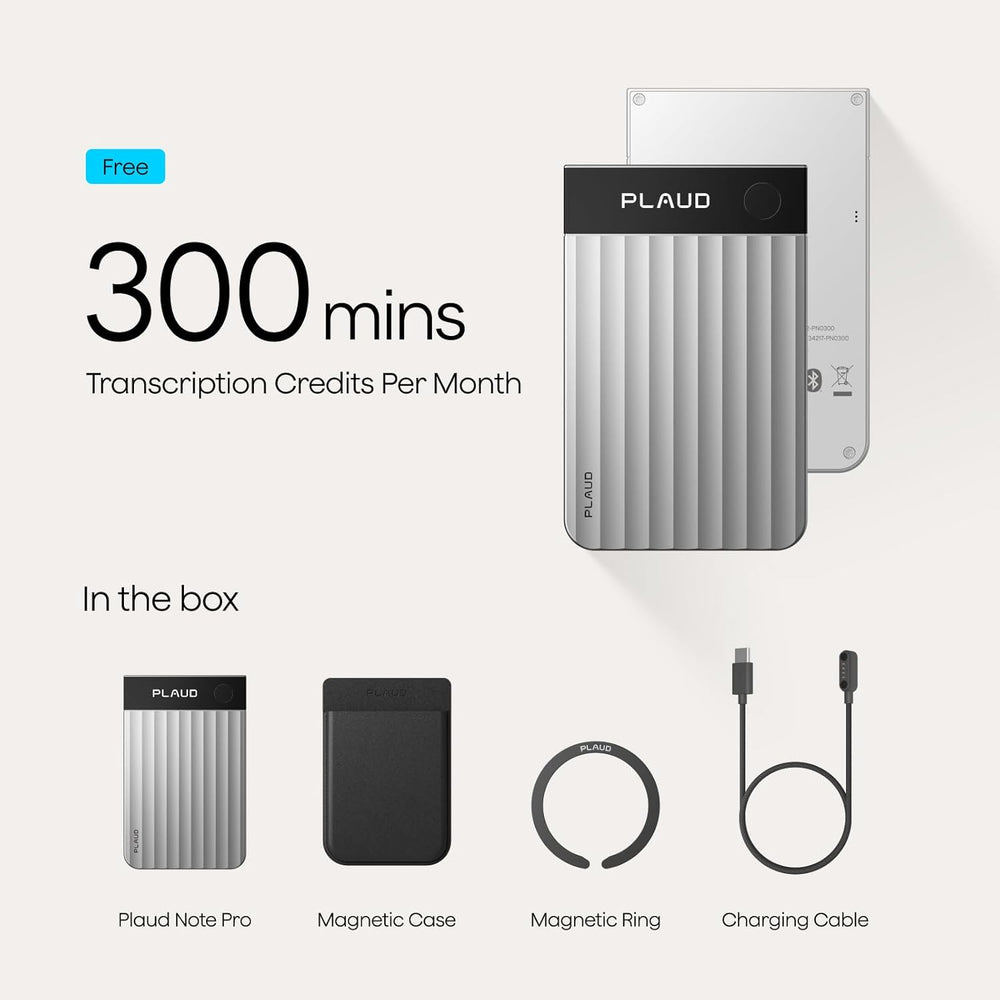 Plaud Note Pro - Black - Dust Devil