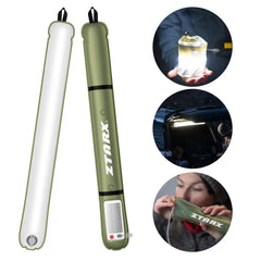 ZTARX inflatable light tube with close-up insets showing their use.