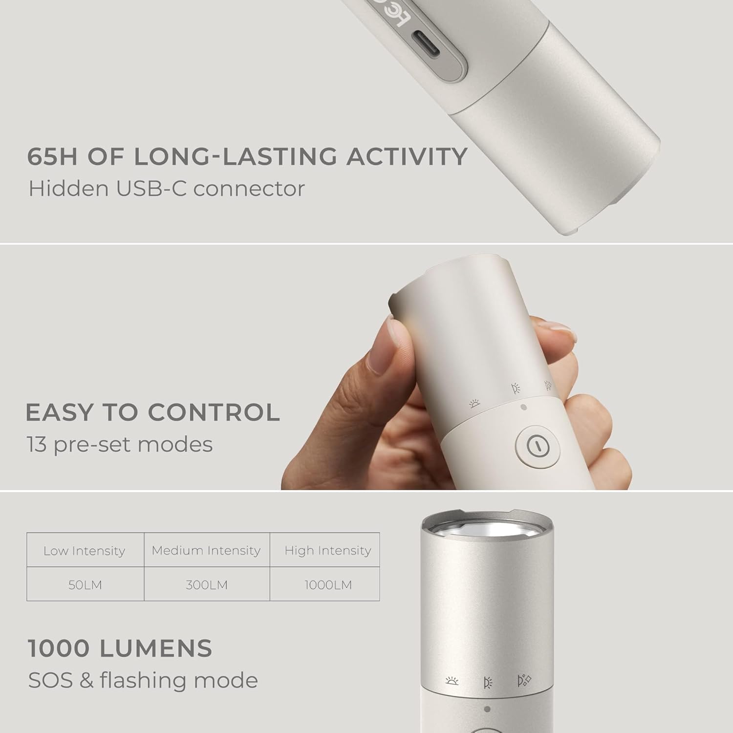 Hoto Flashlight DUO - Dust Devil