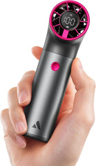 Aero Ultra Handheld High-Speed Fan - Grey & Purple - Dust Devil