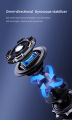 Bebird note5 pro Omni-directional Gyroscope stabilizer with text on a dark blue background