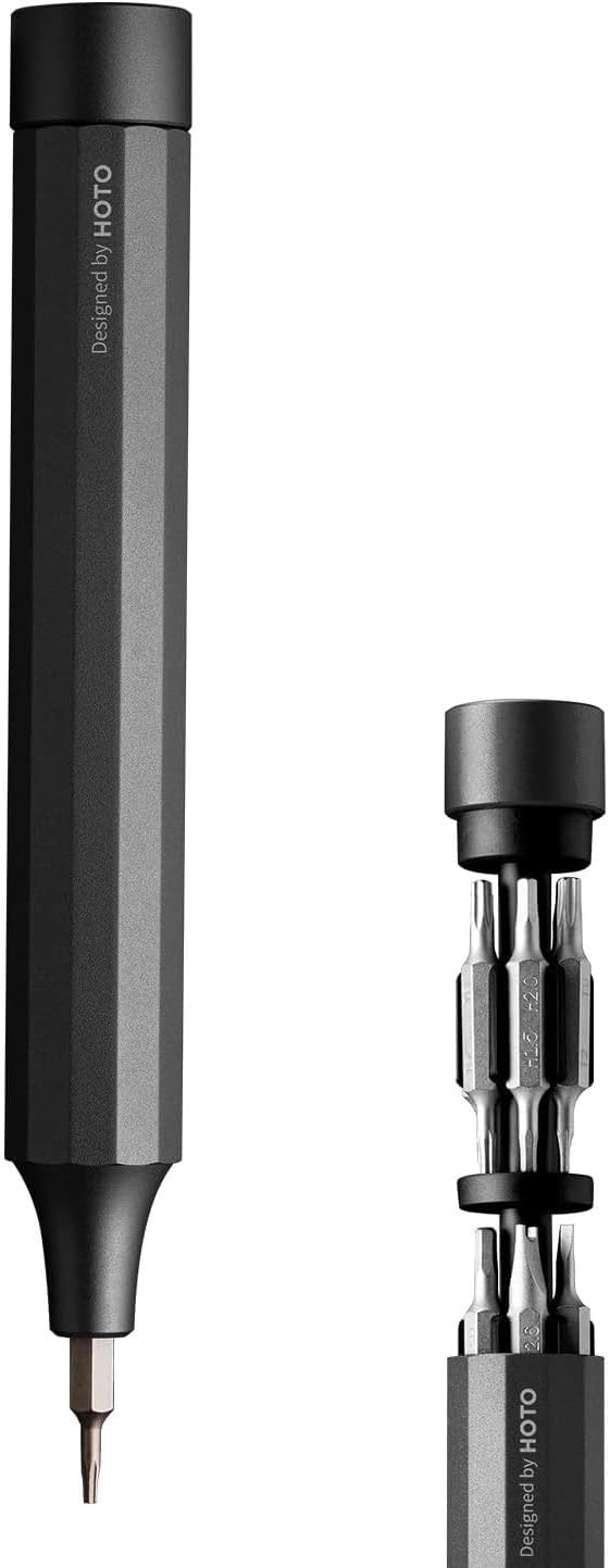 Hoto 24-in-1 Precision Screwdriver (Manual) - Gray - Dust Devil